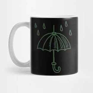 Umbrella Witnessed To My Tears Mug